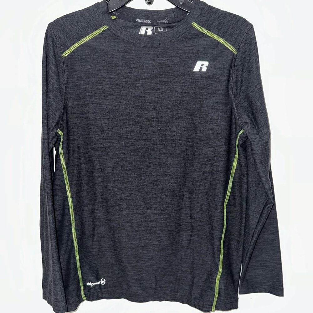 EUC Russell Athletics fleece athletic T, size L